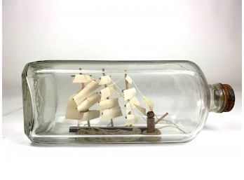 Vintage Ship-In-A-Bottle
