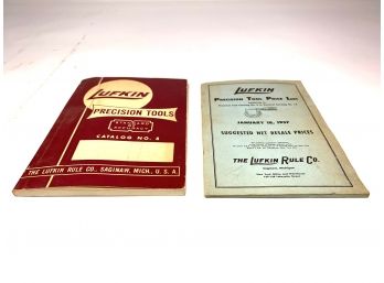 Lot Of Lufkin Tool Catalogues