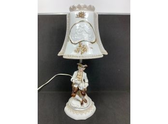 Porcelain Figural Lamp