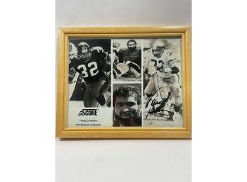 Hand Signed Franco Harris Photograph - Pittsburgh Steelers