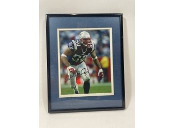 Hand-signed Mike Vrabel Photograph
