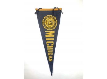 University Of Michigan Pennant