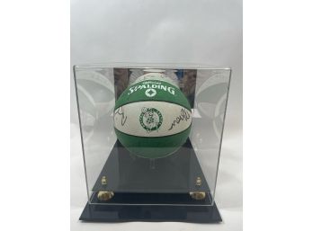 Hand-Signed Celtics Basketball