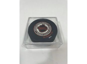 Official NHL Hockey Puck & Case