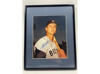 Hand Signed Boston Red Sox Photograph