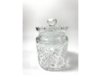 Waterford Crystal Jar/Canister With Lid