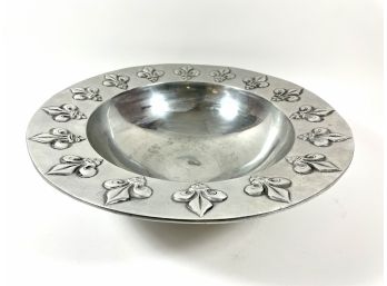 Mariposa Solid Aluminum Centerpiece Bowl