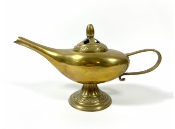 Solid Brass Incense/candle Holder From India