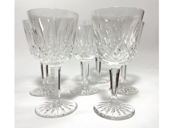 Set Of 6 Waterford Crystal Goblets