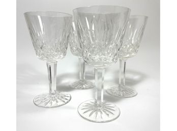 Set Of 4 Waterford Crystal Goblets