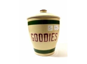 Watt Pottery Lidded Container/Jar 'Goodies