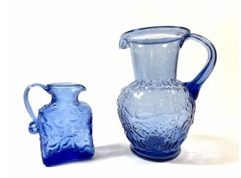 Early Blown Glass Pitchers