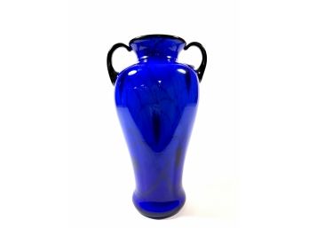 Fenton 'hanging Hearts' Art Glass Vase
