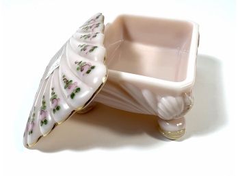 Cambridge Crown Hand-Painted Tuscan Trinket Box