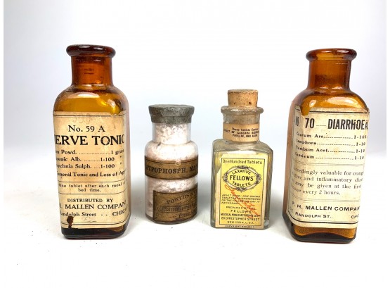 Antique Advertising - Medicinal Bottles