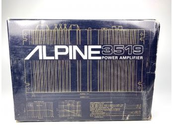 New In Box Alpine 3519 Amplifier