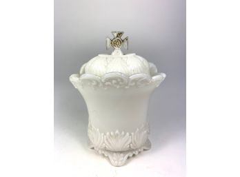 Milk Glass Container