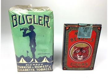 Lot Of Antique Tobacco Advertising