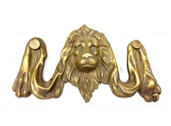 Antique Brass Lion Hardware