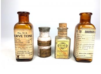 Antique Advertising - Medicinal Bottles