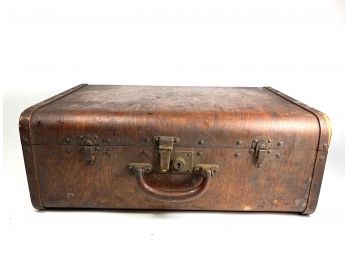 Very Rare 1920s Bauhaus Style Molded Plywood Suitcase