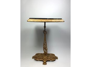 1940s Gold Vein Side Table From Plaut Cadden Co.