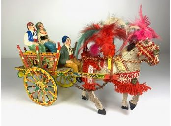 Festive Horse & Carriage