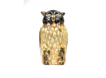 Vintage Ceramic Pottery Owl
