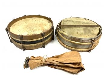 Antique Drum Corps Drums
