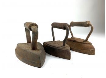 3 Antique Irons