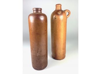 Antique Stoneware Bottles