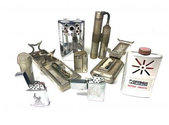 Lot Of Antique Lighters