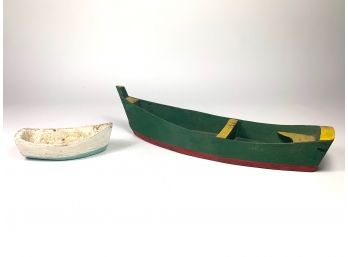 Hand-Made Wooden Boats