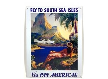Reproduction Pan American Advertisement