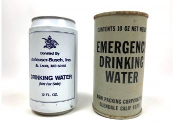 Antique Drinking Water Cans
