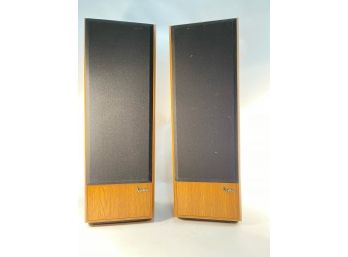 Solid Wood Infinity Tower Speakers