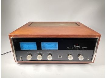 Very Rare McIntosh Solid State 2505 Amplifier - Walnut Case