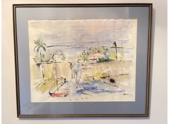 Alfred Birdsey Signed - Original Watercolor Painting