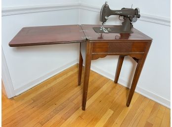 1930s R.H Macy & Co. Sewing Machine & Table