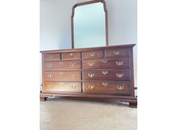 Solid Cherry - Pennsylvania House - Double Dresser & Mirror