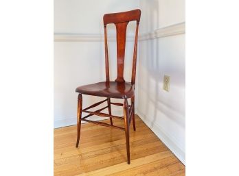 Sleek Antique Side Chair