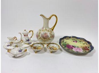 Lot Of Decorated & Hand-painted China