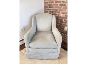 Quality Upholstered Swivel-Rocker Club Chair - Saybrook Country Barn