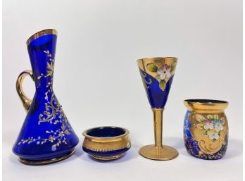 Venetian Hand Decorated Glass