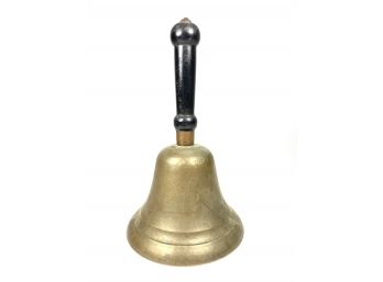 Antique Solid Brass Authentic Dinner Bell