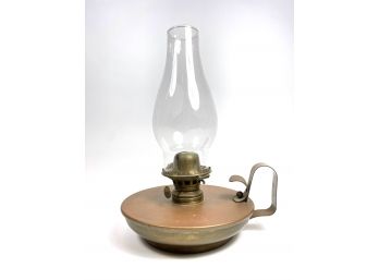 Stillman Safety Copper Oil Lamp