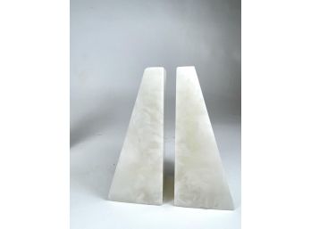 Banded Onyx Bookends