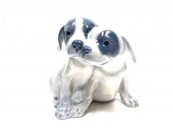 Royal Copenhagen Sculpture - Puppy Pals