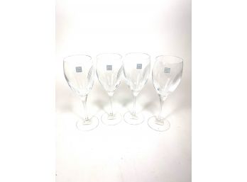 Set Of 4 Tipperary Crystal Wine Glasses