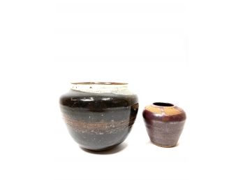 Artist Signed Studio Pottery Vases